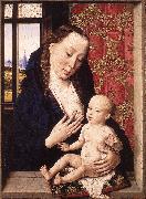 BOUTS, Dieric the Elder Mary and Child fgd oil painting
